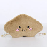 Mini Cartoon Crossbody Bag Cloud Shoulder Bags For Women Plush Toy