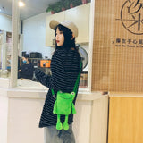 Mini Cartoon Frog School Bag Baby Backpack Children School Bags Kids Plush