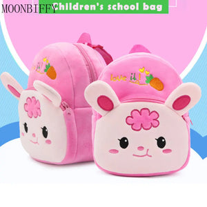 Mini Cartoon Kids Plush Backpacks Baby Toy Schoolbag for Girl Schoolbag