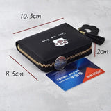 Cartoon Zipper Wallet with Tassel for Women