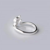 Mini Cat Temperament Drawing Sweet Female Resizable Rings