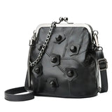 Chain Sheepskin Shoulder Bag Tassel Crossbody Handbag