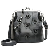 Chain Sheepskin Shoulder Bag Tassel Crossbody Handbag