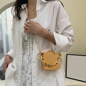 Mini Chain Shoulder Bag Casual Girls Bag Handbag Tote Purse