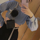 Mini Chain Shoulder Bag Leather Handbags Crossbody Bags For Women Bolsa De Hombr