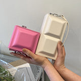 Mini Checkered Women's Crossbody Bag Casual Shoulder Bag