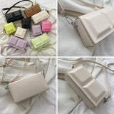 Mini Checkered Women's Crossbody Bag Casual Shoulder Bag