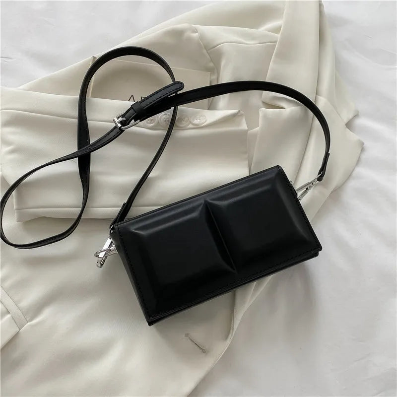 Mini Checkered Women's Crossbody Bag Casual Shoulder Bag