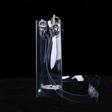 Clear PVC Crossbody Shoulder Bag with Detachable Strap
