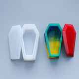 Mini Coffin Trinket Box Mold Resin Crystal Epoxy Silicone Mould
