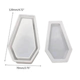 Mini Coffin Trinket Box Mold Resin Crystal Epoxy Silicone Mould