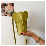Mini Coin Purse Lipstick Crossbody Bags for Women Elephant Shape Purses