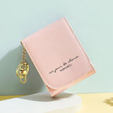 Mini Cosmetic Bag with Mirror and Keychain - Portable Travel Lipstick Bag
