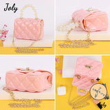 Kids Mini Crossbody Bag Princess Handbag for Little Girls