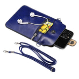 Mini Crossbody Cell Phone Pouch Purse with Touch Screen Window