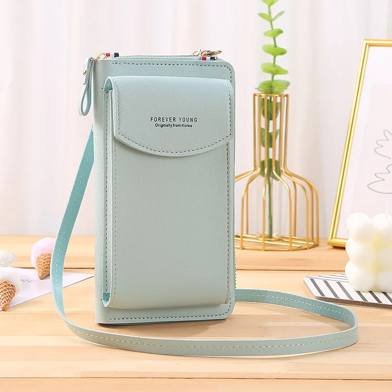 Mini Crossbody Shoulder Bag For Women High Cell Phone Pocket Purses Female Clutc