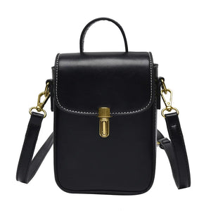 Mini Crossbody Shoulder Bag Ladies Purse Clutch PU Leather Handbag