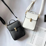 Mini Crossbody Shoulder Bag Ladies Purse Clutch PU Leather Handbag