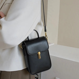 Mini Crossbody Shoulder Bag Ladies Purse Clutch PU Leather Handbag