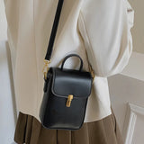 Mini Crossbody Shoulder Bag Ladies Purse Clutch PU Leather Handbag