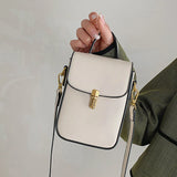 Mini Crossbody Shoulder Bag Ladies Purse Clutch PU Leather Handbag