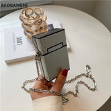 Mini Crossbody Bag Chain Shoulder Messenger Lipstick Coin Purse