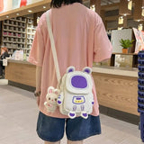 Japanese Style Astronaut Mini Crossbody Bag