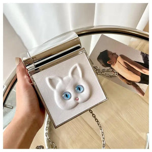 Mini Crossbody Bags For Women Leather Chain Small Shoulder Bag
