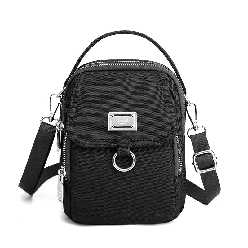 Casual High Nylon Ladies Shoulder Bag Solid Women Messenger Bags Sac Femme