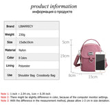Casual High Nylon Ladies Shoulder Bag Solid Women Messenger Bags Sac Femme