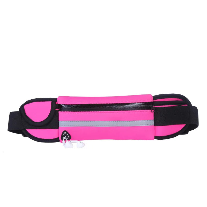 Mini Fanny Pack USB Waist Pack Waterproof Phone Belt Bag