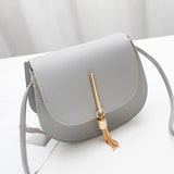 Mini Women Shoulder Bags Solid High Soft PU Hasp Lovely Girl Packet
