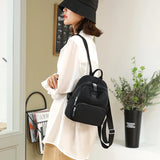 Mini Female Backpack Casual Women's Shoulder Bag Pure Crossbody Bag