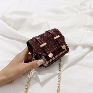 Mini Crossbody Bag Lingge Shoulder Bag Spring Summer Version