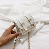 Mini Crossbody Bag Lingge Shoulder Bag Spring Summer Version