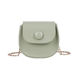 Mini Girls Youth Women Shoulder Bag Pu Saddle Cross Body Bag