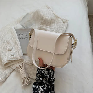 Vintage Mini Square Crossbody Bag for Women