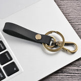 Cowhide Leather Mini Holder Bag Keychain for Car Keys Women Men Gift