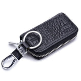 Premium Leather Keychain Housekeeper Car Key Case