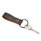Cowhide Leather Key Ring Holder Bag Keychain Pocket for Car Keys Women Men