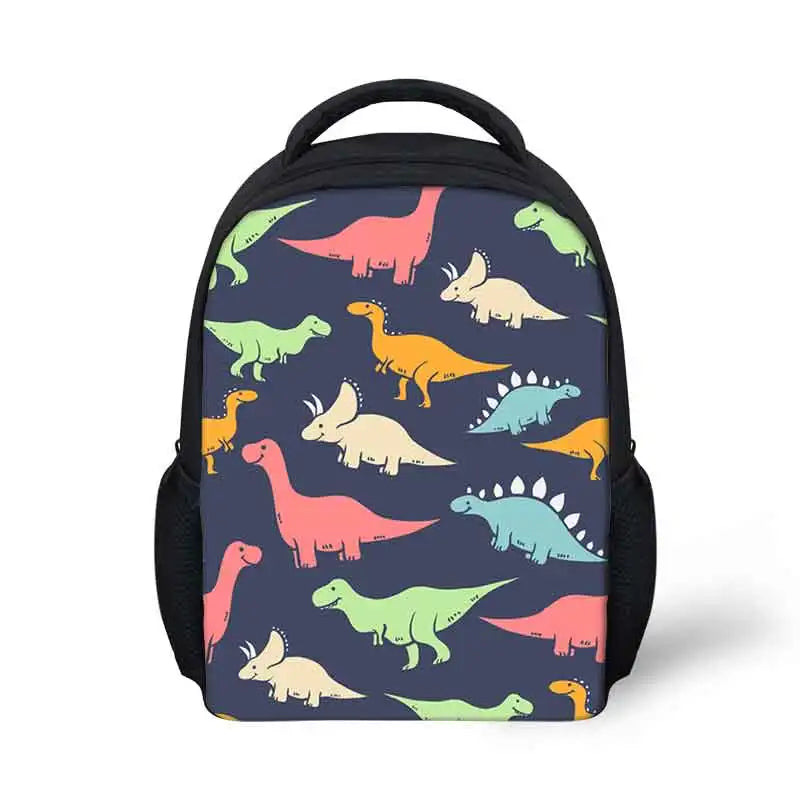 Dinosaur Printed Mini Kids Backpack for Kindergarten
