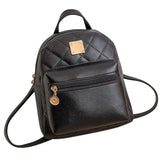Large Capacity Waterproof PU Leather Backpack
