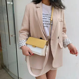 Green Mini Leather Crossbody Bag for Women Chain Shoulder Bag