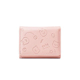 Mini Leather Women Small Wallets Short Purse ID Bag Card Holder Coin Purse