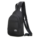 Waterproof Mini Men's Backpack Small Shoulder School Bag Canvas Travel Backpacks