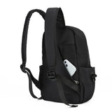 Mini Men's Backpack Small Shoulder School Bag for Man Canvas Waterproof Sports T