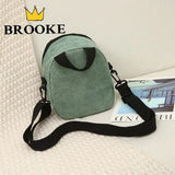 Crossbody Bag Women Canvas Small Harajuku Shoulder Bag