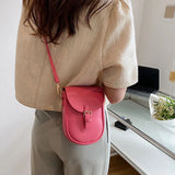 Women's Mini Pu Leather Crossbody Bag for Summer