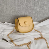 Mini PU Leather Girls Small Purse Crossbody Jelly Shoulder Bag