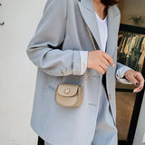 Mini PU Leather Girls Small Purse Crossbody Jelly Shoulder Bag